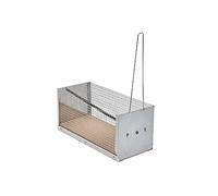 Sauvic 05200 Piège à Souris Vivants avec Cage en Fil de Fer Renforcée 30 x 12 x 26,5 cm