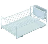 Sauvic 89005 Égouttoir à Vaisselle Métal Plastifié Blanc 38,5 x 25 x 12 cm