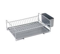 Sauvic 89020 Égouttoir à Vaisselle Métal Plastifié Gris 38,5 x 25 x 12 cm