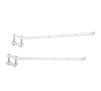 Sauvic 89410-Séchoir de Balustrade Adaptable, Blanc 63 cm.
