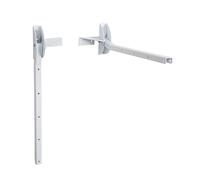 Sauvic 89420-Séchoir de Mural Rabattable, Blanc 54 cm.