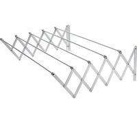 Sauvic corde à linge extensible en époxy 180 cm argent argent One Size