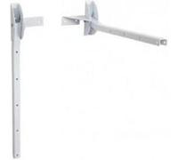 Sauvic 89420-Séchoir de Mural Rabattable, Blanc 54 cm.