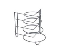 Sauvic support pour pôeles plastifié - gris 3258