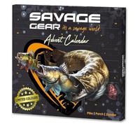 Savage Gear Calendrier de l'Avent Predator 2024 - Calendrier de l'Avent, calendrier de pêche, cadeau pour les pêcheurs