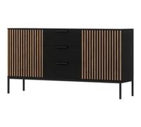 Bestmobilier Buffet Savanna bas - Bois