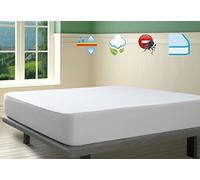 Savel - Protège-Matelas | Coton | Flanelle | Imperméable | 90x190cm Blanc