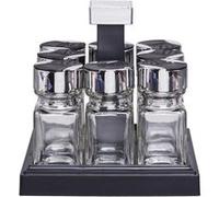 Saveur et dégustation - Carrousel à épices 10 Pots Cooking - Noir - Cooking Noir G