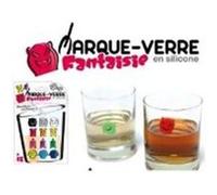 SAVEUR ET DEGUSTATION Marque verre fantaisie silicone G