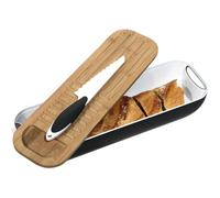 Saveurs et degustation Corbeille à pain 3 en 1 - Noir