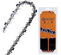 Savior 75EXL Chaînes de Tronçonneuse pour Guide-chaîne 45 cm 3/8"" 66 maillons 1 6 mm - Compatible avec Stihl MS290 MS291 MS390