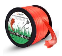 SAVIOR Fil de coupe en forme d'étoile 2,4mmx300m débroussailleuse nylon | professionnel pour haute herbe, mauvaises herbes, herbe dense, 2,4 mm (0,095") x 300 m Fil en forme