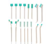 SAVITA 16 Pcs Petite Brosse de Nettoyage Cuisine de Nettoyage Ménagers Ensemble de Petites Brosses de Nettoyage Micro Scrubber 8 en 1 Détail Brosse de Nettoyage Petits Trous Coin Espace Clavier