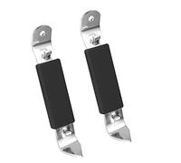 SAVITA 2pcs Ouvre Bouteille Magnétique, Taraud Magnétique Acier Inoxydable Double Usage Ouvre Boîtes Manuels Ouvre Bouteille Manuel pour Bière Bouteilles Canettes Boissons (Noir)