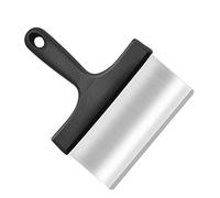 SAVITA Grattoir pour Plancha, Grattoir Plancha pour Plaque INOX Grattoir Plancha Professionnel Grattoir Plancha avec Poignée, Grattoir Plancha INOX, Outil de Nettoyage de Grattoir de Gril de Barbecue