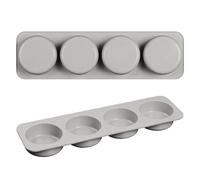 Savon Moule Bricolage Artisanat Fait À La Main 4-Réseaux Savon Fabrication Savon Moule 3d Cuisine Faisant Multi-Fonction Silicone Savon Moule