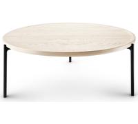 Savoye Table ronde en chêne - Blanc ø 90 x H 42 cm Eva Solo - 5706631212250