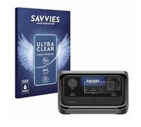 savvies Protection Ecran pour EcoFlow River 3 Plus 6 Pièces - Film Protection Ultra Clair