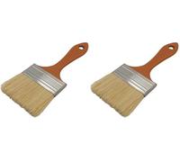 Savy 1650080 Spalter soies Pures Lisser/vitrifier 80 mm, Brun (Lot de 2)
