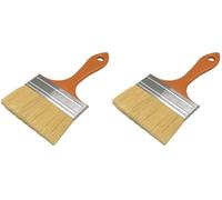 Savy 1650100 Spalter soies Pures Lisser/vitrifier 100 mm, Brun (Lot de 2)