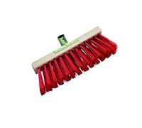 SAVY Balai cantonnier Vinyle Rouge Monture Bois cétounet larg.31 cm