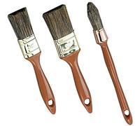 SAVY Lot de 3 pinceaux lasure