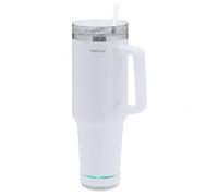 Sawfish Mug isotherme personnalisable Tracir 1,25 l en acier inoxydable avec haut-parleur Bluetooth amovible, lumières LED RVB, double paroi isolée sous vide