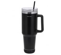 Sawfish Mug isotherme personnalisable Tracir 1,25 l en acier inoxydable avec haut-parleur Bluetooth amovible, lumières LED RVB, double paroi isolée sous vide