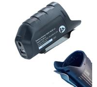 Sawhamale Adaptateur Li-ion 12 V 10,8 V avec port de charge USB, convertisseur d'alimentation CC pour outils sans fil pour charger les smartphones, ventilateurs de lumières LED et accessoires 12 V