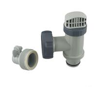 Sawhamale Filtre en ligne pour nettoyeur de piscine 48-080 avec 2 écrous de tuyau d'alimentation D15 et 2 écrous de tuyau d'alimentation pour Zodiac et pour modèles polaris 280 380 3900 480 PRO pour