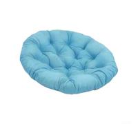 Sawhamale Grand coussin rond pour chaise de jardin 60 cm design antidérapant (D)
