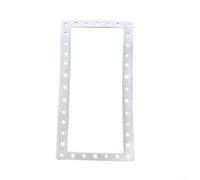 Sawhamale Joint papillon en silicone à large ouverture pour écumoire Hayward SPX1091GW SP1091LX SP1091WM, joint de rechange pour équipement de piscine hors sol, blanc, 35 x 19 cm (1 pièce)