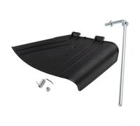 Sawhamale Kit de déflecteur et goulotte de décharge pour Toro 42 modèles 75742 75742TA 75742TA 75742W, avec tige de pivot à ressort et écrou de blocage, remplace la pièce 137-7046, plastique noir