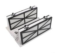 Sawhamale Kit de filtre de nettoyage de piscine 9991412-R1 - Cartouche filtrante de rechange - Couvercle inférieur et panier de filtre pour robot Dolphin DX-3 DX-4 M-3 Neptune
