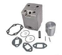 Sawhamale Kit de pistons cylindriques en métal avec 4 joints d'étanchéité pour Wacker Neuson WM80 WM80C BS30 BS45Y BH23 BH24 BH55 BH65 BS50