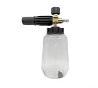 Sawhamale Mousse à neige pour nettoyeurs haute pression Karcher K2 K3 K4 K5 K6, 1 L de mousse avec buse réglable, pulvérisateur de savon haute pression pour nettoyage de voiture