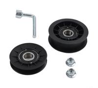 Sawhamale Poulie de renvoi de type V GX20286 GX20287 AUC20393 pour Snapper 1642HS 1742HS, remplace AM103019 AM32672 690409MA, compatible avec D100-D170 E100-E180 L100-LA1755 S100. -S240 X105-