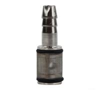 Sawhamale Pulvérisateur en mousse métallique avec maille en acier inoxydable pour nettoyeur haute pression de voiture, ensemble de thé, pompe à eau réutilisable, fond amovible argenté