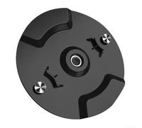 Sawhamale Support de plaque double disque pour débroussailleuse sans fil, disque de coupe en forme d'étoile en métal, compatible avec GE-CT 18 LI et Gardener AT 1824, Efficient and Bra