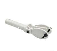 Sawhamale Support pour tablette Pentair 542068 pour mangeoire de piscine, adaptateur pour perche télescopique, pièce de rechange blanche pour tablettes standard pour nettoyer les taches et