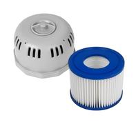 sawluv Filtre de rechange VI pour spa et jacuzzi P05343, P6653 compatible avec Best Way Cole Man Salu Spa, support de cartouche filtrante uniquement pour jacuzzi Lay-Z-Spa