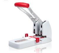 SAX 908 Starklocher : pour jusqu'à 150 feuilles, perforatrice 2/4 trous, perforatrice de bureau avec réglage