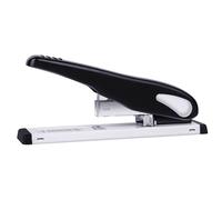 SAX Agrafeuse Design XL 24/6 24/8 24/10 23/8 23/10 23/13 fermée 100 feuilles (80 g/m²) métal/plastique noir
