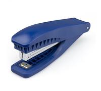 SAX Hefter 359 Agrafeuse de bureau à économie d'énergie, jusqu'à 25 feuilles, compatible avec pinces 24/6 et 26/6 Bleu