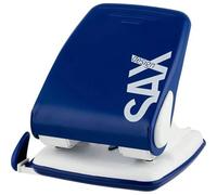 Sax Perforateur 518, Jusqu'a 4 Feuilles, Avec Barrette De Butee Indeformable, Materiau Robuste, Design Moderne Et Elegant