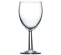 Saxon Verre à vin 340 ml Doublé et poinçonné CE à 125, 175 et 250 ml. 142 mm de haut. Quantité : 48.