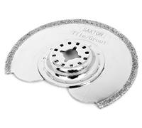 Saxton - 1 Lame de diamant pour outil multionctions oscillant Fein Multimaster Bosch ou Makita