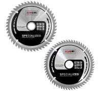 Saxton 165 mm TCT trait de coupe mince sans fil lame de scie circulaire Pack B Dewalt Makita Ryobi Bosch