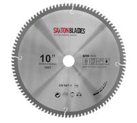 Saxton TCT Lame circulaire pour râteau/crochet négatif 255 mm x 100 dents x 25,4 mm