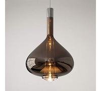 SAyfur Abat-Jour en Verre Lustre de Restaurant Europe du Nord Simplicité Salon Lampes suspendues en Verre à tête Unique Café Moderne Famille d'accueil Cuisine Bar Réception Lampes suspendues E27 * 1